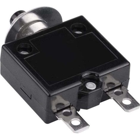 Disjoncteur Interrupteur thermique de réinitialisation, 125-250V AC 50V DC Disjoncteur à bouton-poussoir de protection contre les surcharges de courant(10 ampères)-DOU