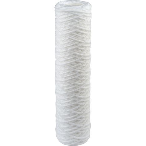 Atlas Filtri – Cartouche jetable anti-boue 5 microns – Filtration 1000L/H – Hauteur 10" (250 mm) – Pour liquides agressifs