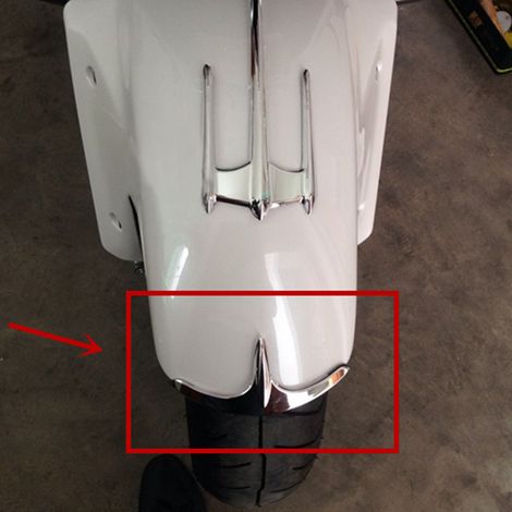 Convient pour Gold Wing GL1800 2001-2017, modification décorative du carénage avant, galvanisation (1/5)