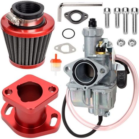 Hochleistungs-VM22-26-mm-Vergaser. Geeignet für Predator 212-cm³-Minibikes, Coleman CT200U und BT200X 196-cm³-Minibikes, KT196-Go-Karts sowie GX160- und GX200-Nachbaumotoren mit 6,5 PS. (1/5)