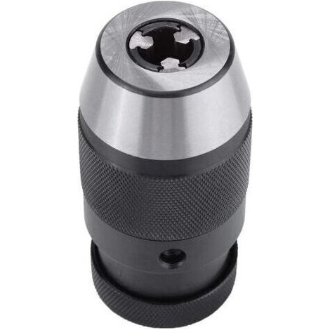Mandrin de perçage haute performance 0–13 mm 1/2 B16 mandrin de perçage sans clé en acier pour tours électriques (1/5)