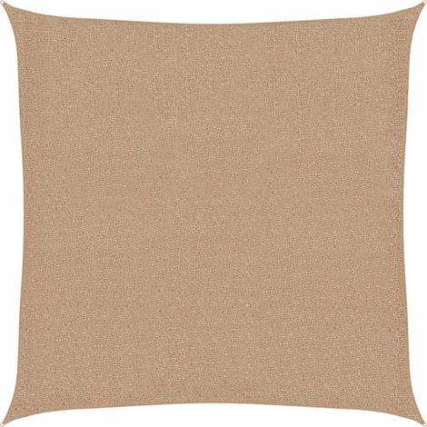 Maison Exclusive - Sonnensegel 160 g/m² Taupe 5x5 m HDPE