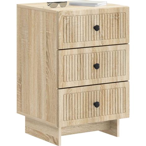 Maison Exclusive - Armadio da Notte con cassetto Rovere Sonoma 43 x 41 x 66,5 cm