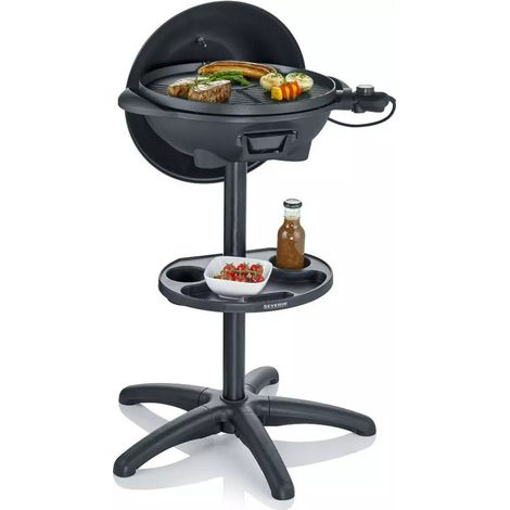 Severin 8541 Barbacoa eléctrica negro mate 2000 W (1/5)