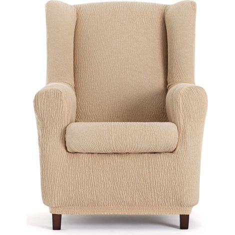 Housse de Fauteuil élastique Llion Oreiller 1 Place Couleur 01/ Beige (1/5)
