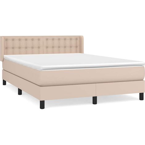 Maison Exclusive - Boxspringbett Matratze Cappuccino-Braun 140x20 (1/5)