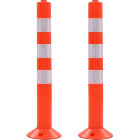 Filiyano-Bornes de signalisation 2 en plastique 75 cm (1/5)