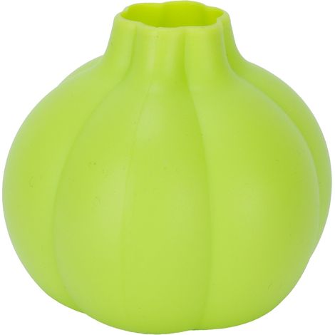Éplucheur à ail en silicone vert, matériau souple de qualité alimentaire, outil d'épluchage pour la cuisine (1/5)