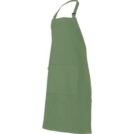 Delantal Peto Con Bolsillo VERDE CAZA U