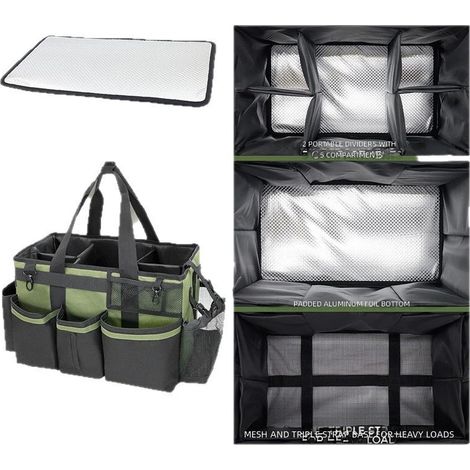 sac multifonctionnel r outils nettoyage, idéal le en profondeur l'entretien ménager et la voiture o (1/5)