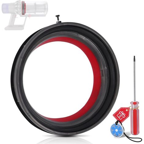 1 Dichtungsring – Befestigungsring – Für Dyson V10 SV12 Staubbehälter – Ersatzteil – Rot – 2,5 x 2,5 cm (1/5)