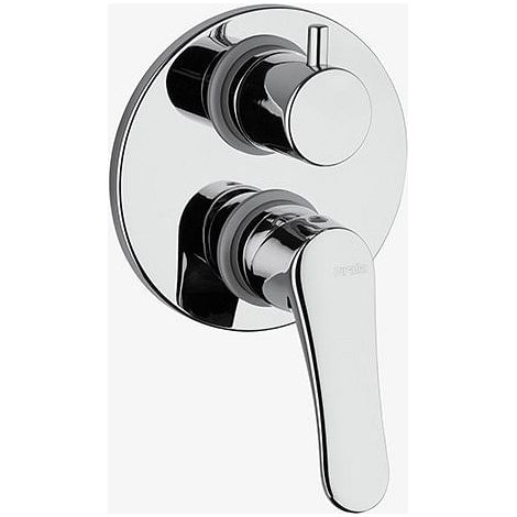 Miscelatore Piralla incasso per doccia serie Attila con deviatore 0AT00400A22 cromato (1/3)