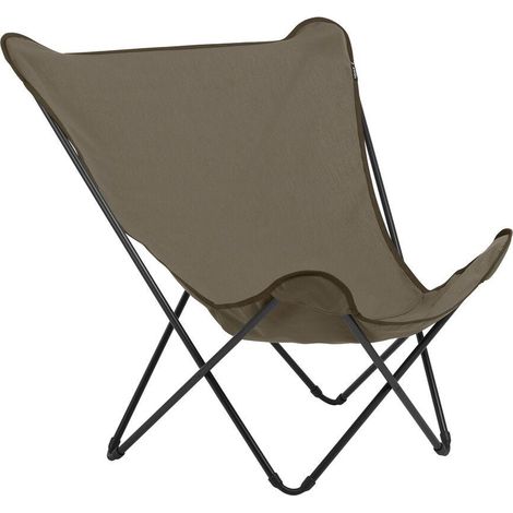 Breiter Butterfly Chair - Pop Up XL - Airlon - Braun Gres - Lafuma Mobilier