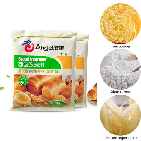 Améliorant pour pain 50 g, levure sèche, agent de charge, ingrédients pour la cuisine et la pâtisserie