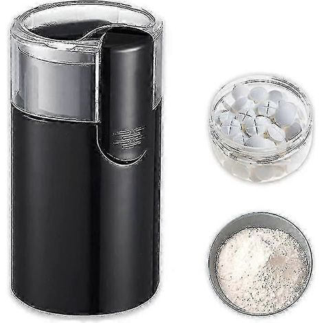 Broyeur de pilules électrique, réduit en poudre fine les comprimés de médicaments et de vitamines de différentes tailles - Broyeur de pilules pour personnes âgées (1/4)