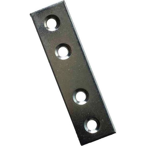 Plaque zinguée 120x19x2mm EDM (1/2)