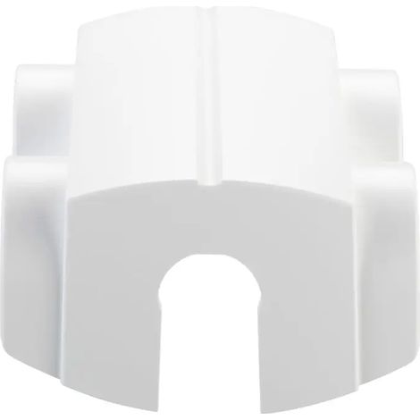 Danfoss Copertura in plastica per VHS passaggio in RAL 9016 (radiatore da bagno), 013G4674