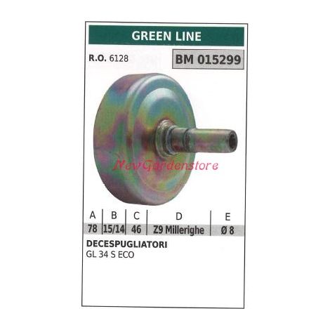 Campana frizione GREEN LINE decespugliatore GL 34 S ECO 015299