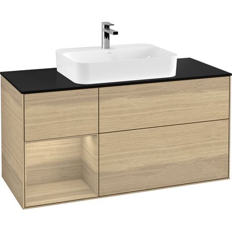 Villeroy & Boch G412PCPC Meuble sous-lavabo Finion G41 (1/2)