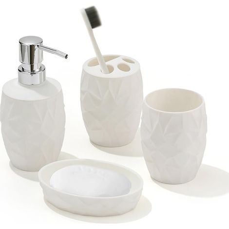 Badezimmer Toilettenartikel Set bestehend aus
