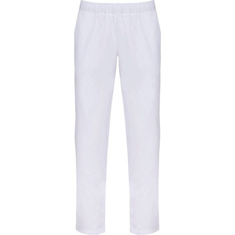 Pantalon de travail médical coton confort WK. Designed To Work Blanc XL (1/5)