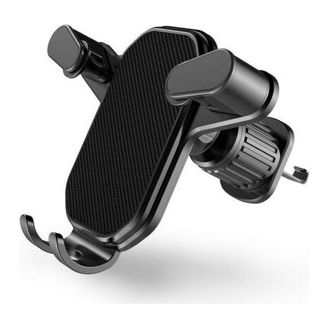 Support Telephone Voiture, [Pince Brevet 2022 & Stabilité Améliorée] Port Téléphone Voiture est Fermement Fixe à Grille Aeration, Support Rotation 360° pour iPhone 14 13, Samsung, Xiaomi, etc (1/5)