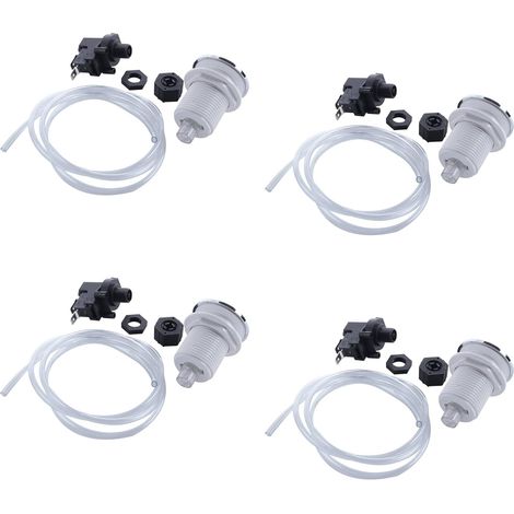 4X 16A Sur Off Bouton-Poussoir Interrupteur Jet Jet pour Baignoire Baignoire Spa Déchets (1/5)