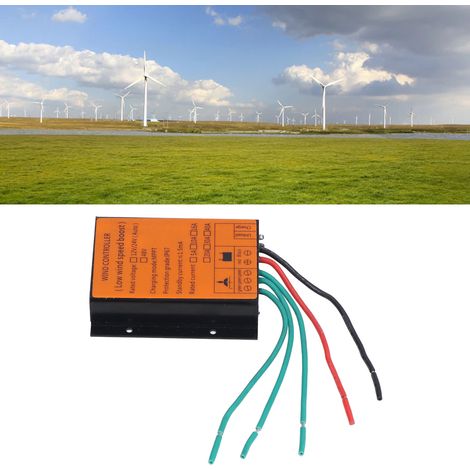 Contrôleur de surtension pour générateur d'éolienne 48 V 600 W, contrôleur MPPT de charge basse tension pour éolienne 10 A (1/5)