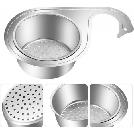 Panier De Drainage Évier - Acier Inoxydable 304 - Pour Cuisine Maison Restaurant - 1 Pièce (1/5)