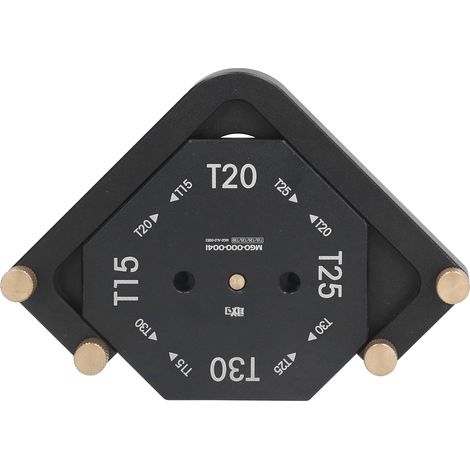 Kit de gabarits de fraisage d'angle en alliage d'aluminium robuste, pour défonceuse menuiserie bois (1/5)