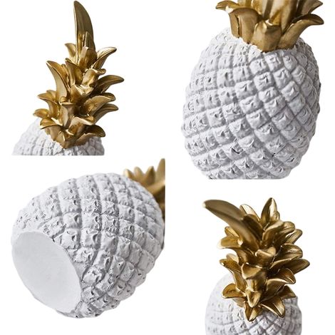 1 Ornement ananas, surface brillante, réflexion lumineuse, finition durable, pour salle restaurant fête mariage (1/5)