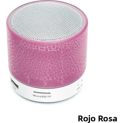 Mini enceinte Bluetooth sans fil (or rose) (1/5)