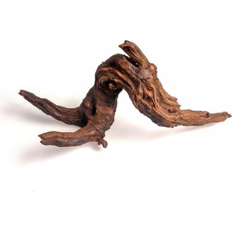 Racine de Bois Flotté Naturel pour Décoration d'Aquarium et Terrarium Décor Unique pour Plantes et Reptiles