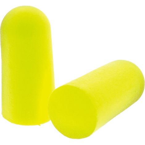 Bouchons d'oreilles Sans cordon jetables 3M E.A.R Soft Yellow Neons 34dB Jaune x 250 paires ( Prix pour Boîte de 250 )