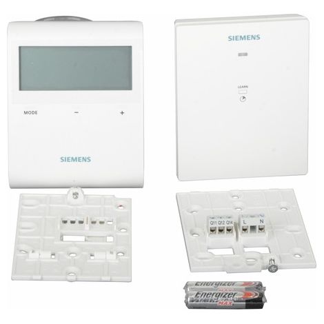 thermostat ambiance lcd kit rf - SIEMENS : RDD100.1RFS