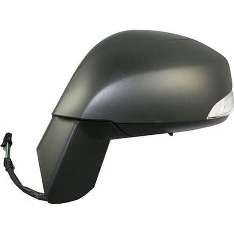 Rétroviseur électrique gauche noir avec sonde chauffant Renault Scenic 3 2009-2016