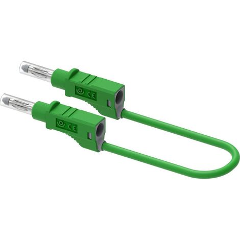 Electro PJP 2211/600V-CD1-25V Cavo di misura Spina a banana 25 cm Verde 1 pz. (1/3)
