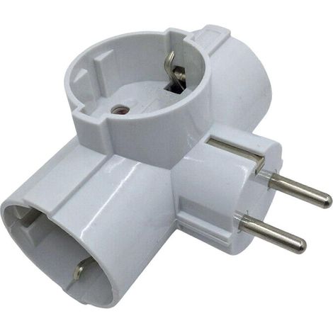 Steckdose Schuko Steckdosenleiste Mehrfachsteckdose Euro Steckdosenverteiler DE (1/5)