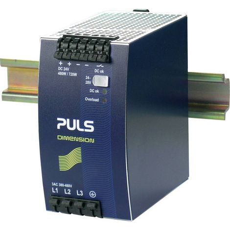PULS QT20.241 Alimentatore per guida DIN 24 V/DC 20 A 480 W 1 x (1/2)