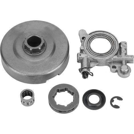 Kit de remplacement de pompe à huile pour tambour d'embrayage pour tronçonneuse Husqvarna 575XP 576XP 570 3/8x7T 537036205 (1/5)