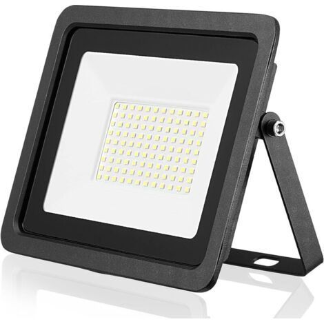 Projecteur d'extérieur LED Projecteur 10W 20W 30W 50W 100W Applique murale réflecteur IP68 éclairage de jardin étanche(Blan (1/4)