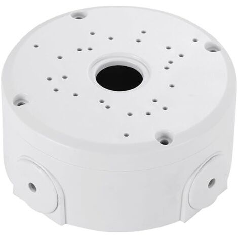 Boîte de gestion de câbles universelle en plastique pour caméra, adaptée aux boîtiers de caméra et aux boîtes de jonction de câbles murales (1 pièce) (1/5)