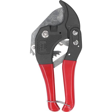 Coupe-tubes autobloquant à lames dentelées, outil de coupe rapide avec verrouillage de sécurité, capacité de coupe 42 mm