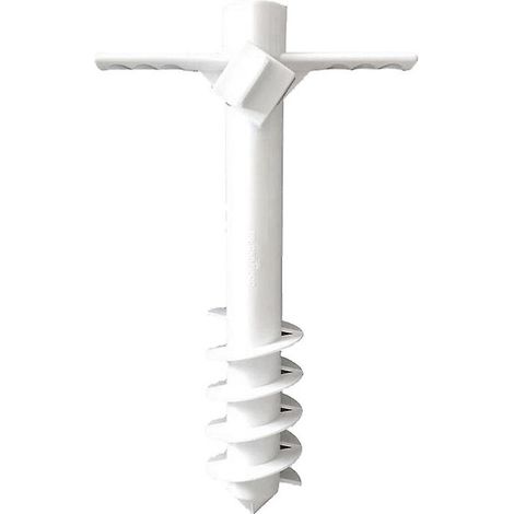 HOXILEELEO - Ancrage de sable pour parasol de plage, support d'ancrage au sol robuste pour vents forts (1/5)