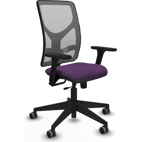 Chaise de bureau piqueras y crespo Motilla noir 65 mm roues (1/2)