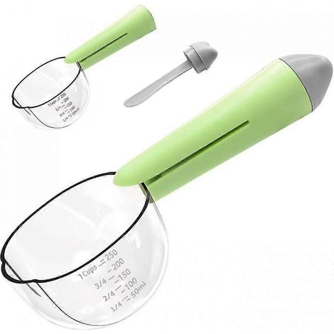 Cuillère doseuse pour aliments humides pour chiens et chats, doseuse de 250 ml (1 tasse), doseuse pour aliments pour chats, doseuse pour aliments pour animaux de compagnie, doseuse 3 en 1 pour un dosa (1/5)