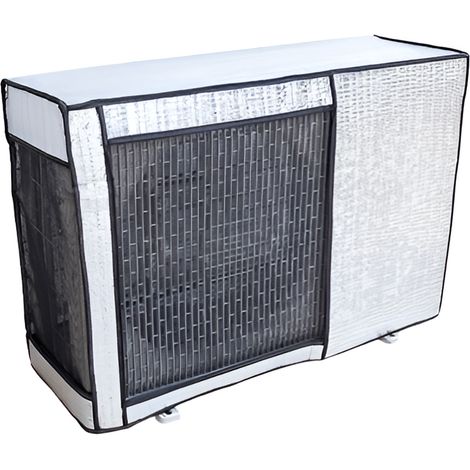 1 Housse de protection climatiseur, imperméable, anti-poussière, isolation thermique, pour unité extérieure (1/5)
