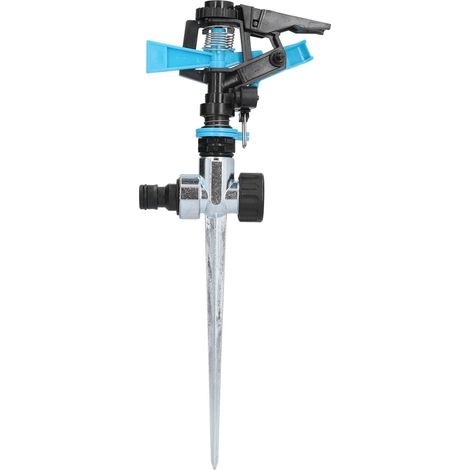 Automatischer Rasensprenger mit 360°-Drehung, Bewässerungsgerät für Rasen und Garten aus Kunststoff (1/5)