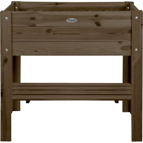 Fioriera Rialzata con Gambe a L Marrone S Esschert Design