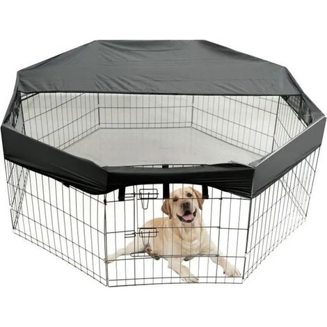 Housse pour parc - Grand - Tissu Oxford 210D - Imperméable - Protection solaire (1/4)